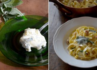 Rachel Roddy’s recipe for tagliatelle with gorgonzola and walnuts