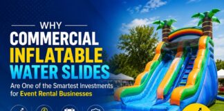 Why Commercial Inflatable Water Slides Are One of the Smartest Investments for Event Rental Businesses